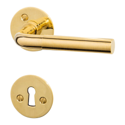 FUNKIS door handle interior - Brass Door handle - 16mm