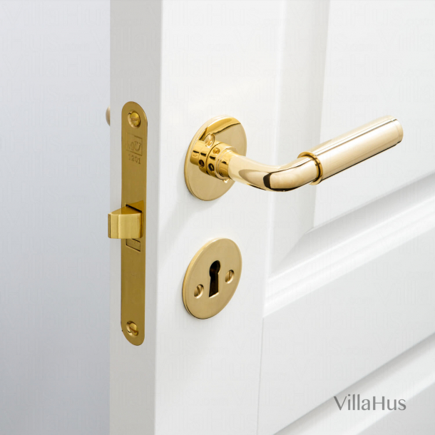 FUNKIS door handle interior - Brass Door handle - 20mm