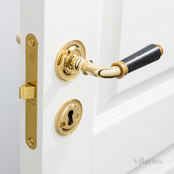 Door handle interior - HUMLEBÆK - Polished Brass