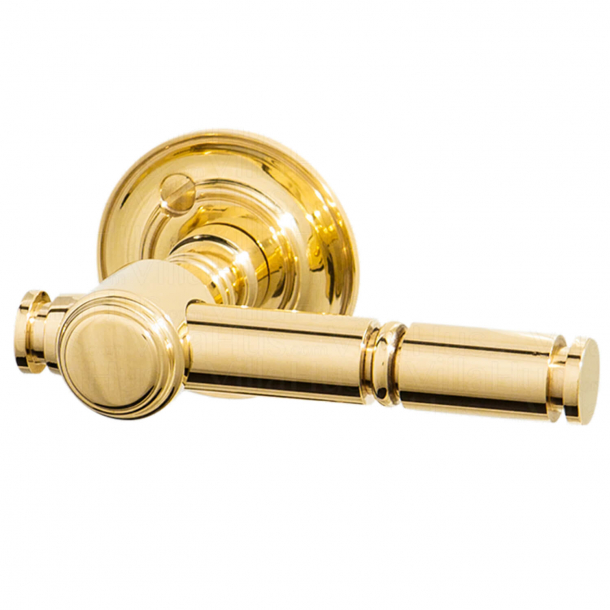 Door handle exterior - Brass Not Lacquered - SKOVSHOVED 1185