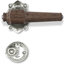 Drrhandtag - Tr - Rkt ek och prydnadsnickel - Modell SVANEMLLEN