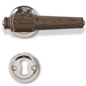 Drrhandtag - Tr - Rkt ek / slt nickel - Modell SVANEMLLEN