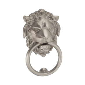 Drhammer - Lvehoved, nikkel satin, 115x90 mm (202712)