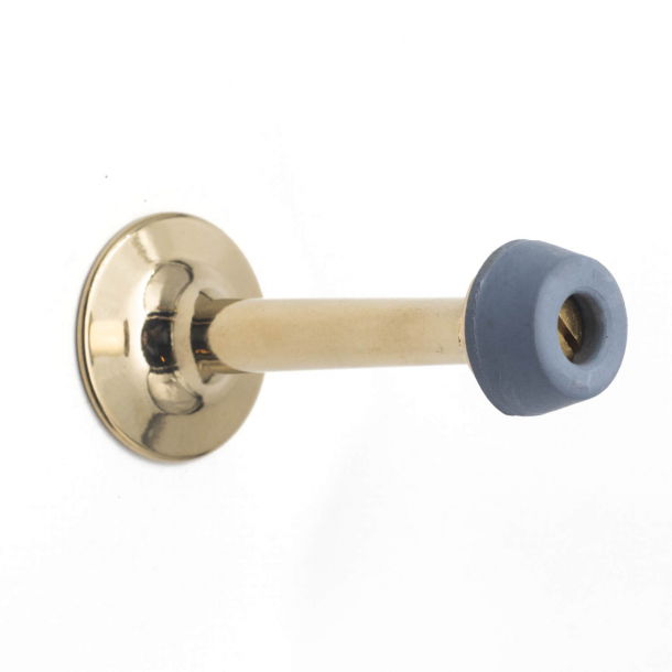 Door stopper 254 - Brass without paint - 75 mm