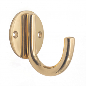 Frakkekrog - Klassisk - Messing med lak - Model 9204