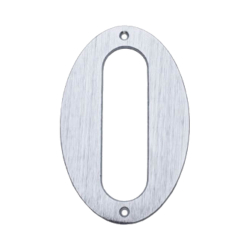 Hausnummern - Nickel, Matt -140 mm - Modell 572