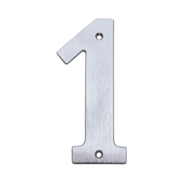 Hausnummern - Nickel, Matt -140 mm - Modell 572