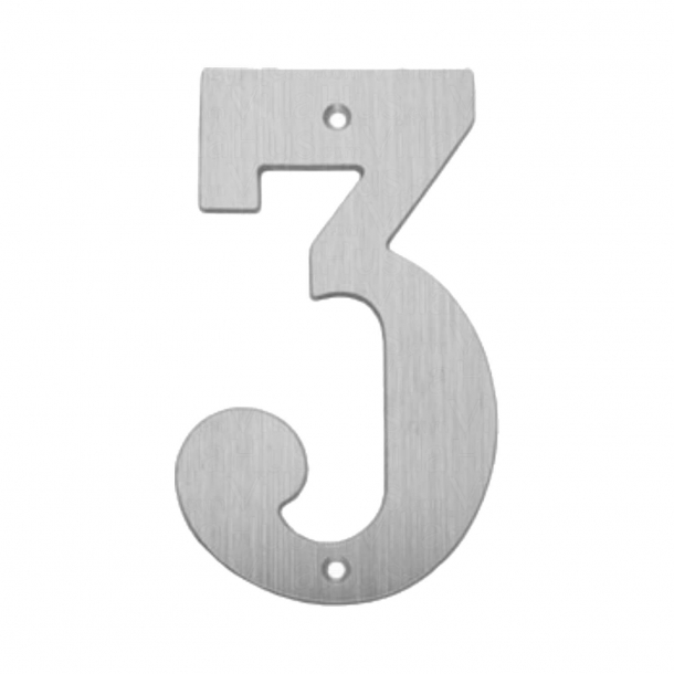 Hausnummern - Nickel, Matt -140 mm - Modell 572