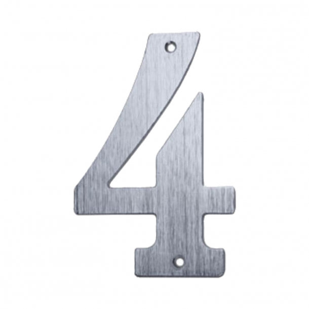 Hausnummern - Nickel, Matt -140 mm - Modell 572