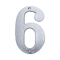 Hausnummern - Nickel, Matt -140 mm - Modell 572