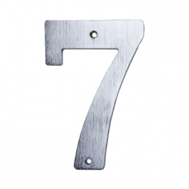 Hausnummern - Nickel, Matt -140 mm - Modell 572