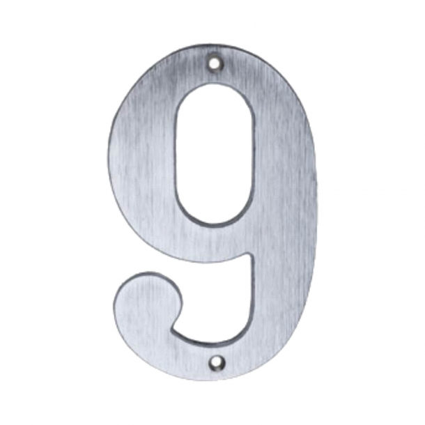 Hausnummern - Nickel, Matt -140 mm - Modell 572