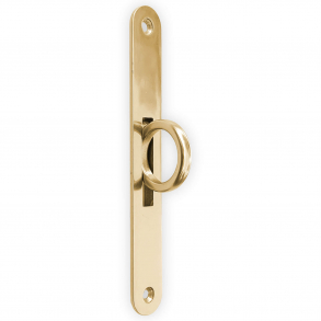 Ring pull for sliding doors - Polished Brass