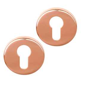 Cylinderring - Europrofil - Kobber PVD - 6mm