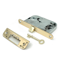 Mellemdrls blank messing - inkl. slutblik - Model 2014