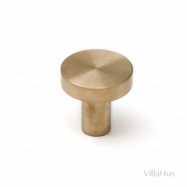 Cabinet knob - CONTEMPORARY - Brushed brass - 24 mm