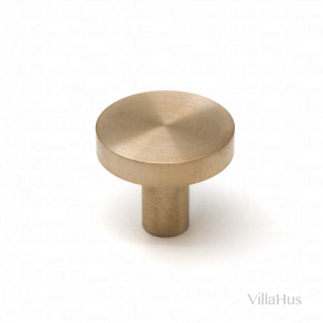 Cabinet knob 168 - Brass without lacquer - Enrico Cassina - 30 mm
