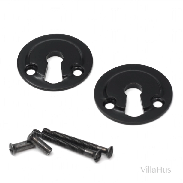 Drrhandtag - Inomhus - Mssing / Bakelit / Svart Mssing - Modell NYHAVN 