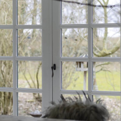 BELLEVUE - Terrassedrshndtag - Bruneret messing - Hjre