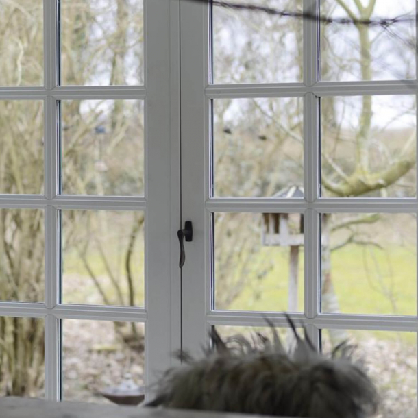 BELLEVUE - Terrassedrshndtag - Bruneret messing - Hjre