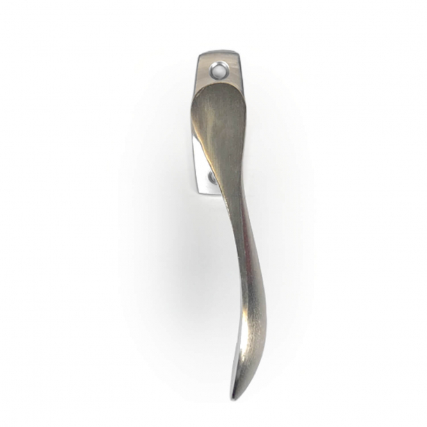 Window handle - Right - Brushed nickel - Model BELLEVUE 2341