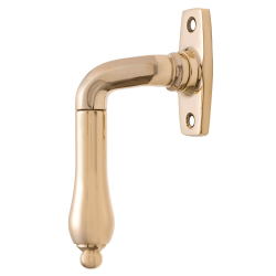 Espagnolette - Brass - Left - - 2683 - Model SNEKKERSTEN