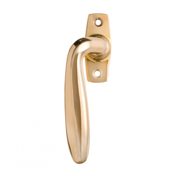 Patio handle - Left - Brass - Model 2689