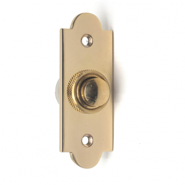 Bell push - Brass without lacquer- Model 547-1