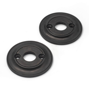 Rosetter (set) Brunett Mssing - 58mm