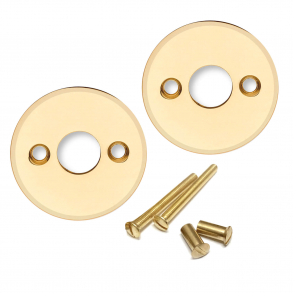 Messing rosetter - �50x3mm - �15mm - cc30mm - Model 1780