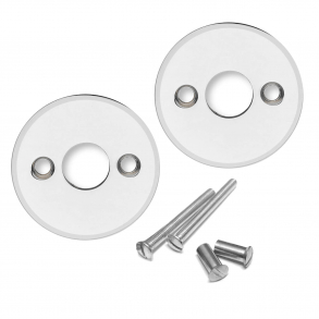 Nickel-plated brass Rosset - 50x3mm - 15mm - cc30mm - SIBES