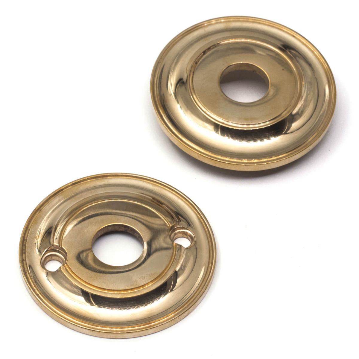 Rosettes Brass Scandinavian classic Hidden screws Ø58 cc38mm