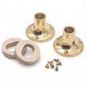 Rosette 1770-H Almue - Mssing utan lack - Nya drrar