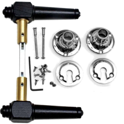 Drrhandtag - Tr - Inomhus - Frkromad / svart tr (205244-A)