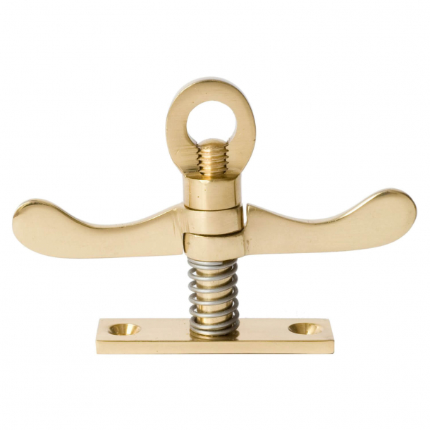 Thumb turn 5063S Double separate, Polished Brass, Square plate