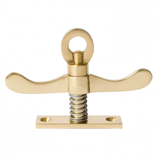 Thumb turn 5062S Double, Polished Brass, Square plate