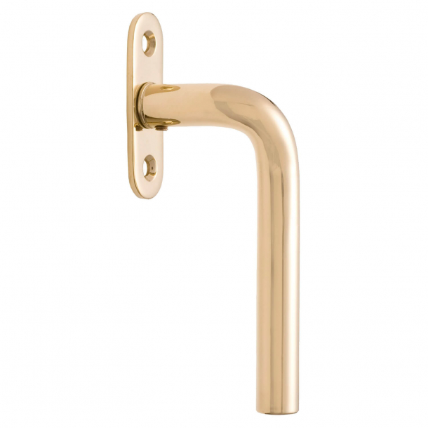 Altandrrshandtag / Fnsterhandtag - Hger - Mssing - 15 mm - Modell 17361