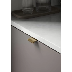 Furnipart Cabinet Handle - Antique brass - Model EDGE STRAIGHT -40 mm