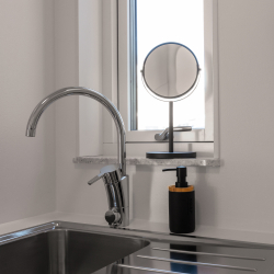 Table mirror Coral Black