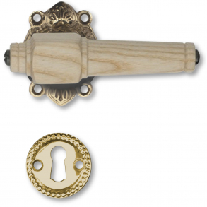 Drrhandtag - Tr - Inomhus - Almue mssing och asktr, Nyckelskylt utan flik