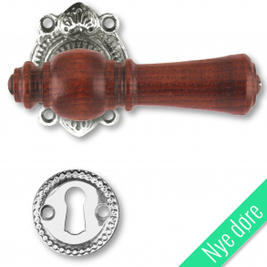 STERBRO - Mahogni & Forniklet messing - Nye dre