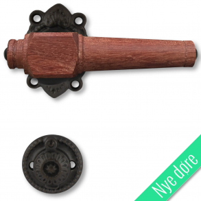 Drrhandtag - Tr - Inomhus - Svarta jrn och lvtrdtr (21040106)