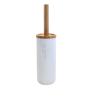 Toilet brush set Nature White