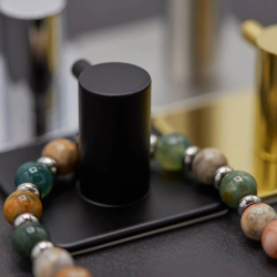  Haczyk &#322;azienkowy - Czarny - Model Base  220