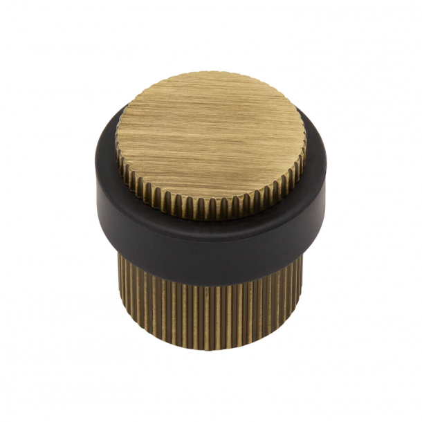 Beslag Design Door stopper - Antique bronze - Model Helix Stripe