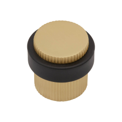 Beslag Design Door stopper - Brass - Model Helix Stripe