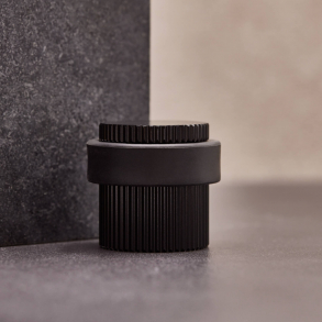 Beslag Design Trstopper - Schwarz - Modell Helix Stripe