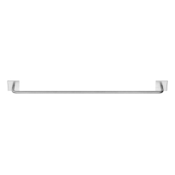 Beslag Design Towel rail - Brushed steel - Model Base 200
