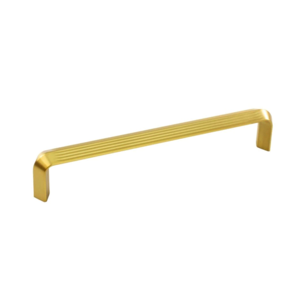 Beslag Design Cabinet handle - Brushed brass - Model Lines