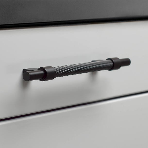 Cabinat handle - Matte black - Model PITCH - CC 128 mm